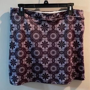 Womens Black and Gray Golf Skort Ekouaer XL